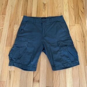 Levi's Men's Dark Gray Blue Cargo Shorts